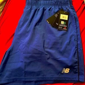 New Balance Men’s Core Run 5 Inch shorts New With Tags Size 2XL Royal Blue